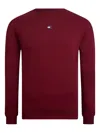 Tommy Hilfiger Cotton Mix Turtleneck In Red