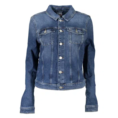 Tommy Hilfiger Cotton Jackets & Women's Coat In Blue