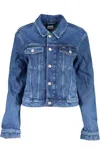 Tommy Hilfiger Chic Denim Elegance Jacket In Blue