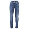 Tommy Hilfiger Blue Cotton Jeans & Pant In Blue