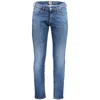 Tommy Hilfiger Blue Cotton Jeans & Pant In Blue