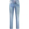 Tommy Hilfiger Blue Cotton Men Jeans In Blue