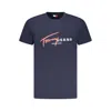 Tommy Hilfiger Blue Cotton Men T-shirt