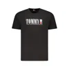 Tommy Hilfiger Tommy Jeans Retro Flag T In Black