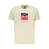 Tommy Hilfiger Cotton Men Men's T-shirt In Neutral