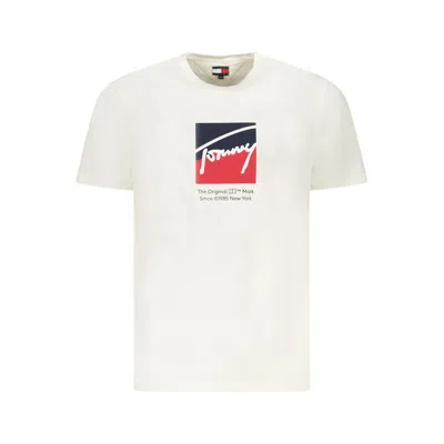 Tommy Hilfiger Cotton Men Men's T-shirt In White