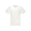 Tommy Hilfiger White Cotton Men Tshirt In White