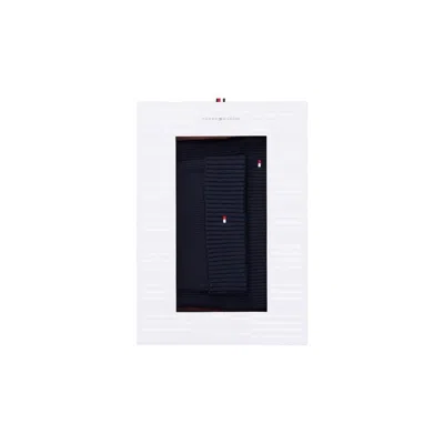 Tommy Hilfiger Cotton Men's Scarf In Black
