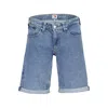 Tommy Hilfiger Blue Cotton Short In Blue
