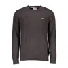 Tommy Hilfiger Black Cotton Men Sweater