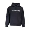 Tommy Hilfiger Man Sweatshirt Midnight Blue Size Xl Cotton In Black