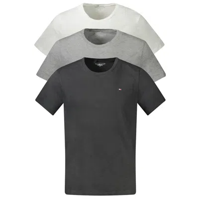 Tommy Hilfiger Cotton Men's T-shirt In Grey