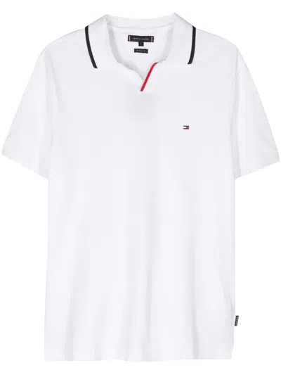 Tommy Hilfiger Cotton Polo Shirt In White