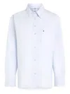 Tommy Hilfiger Long Sleeve Shirt In Blue