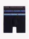 Tommy Hilfiger Cotton Stretch Boxer Brief 3 In Blue Multi