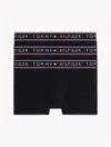 Tommy Hilfiger Cotton Stretch Trunk 3 In Black