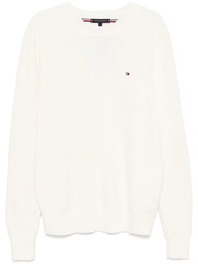 Tommy Hilfiger Cotton Sweater In White