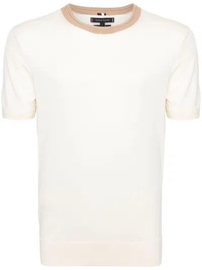 Tommy Hilfiger Cotton T-shirt In Brown