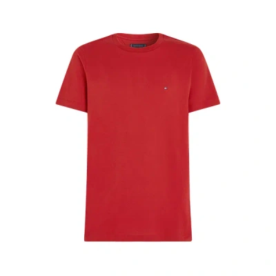 Tommy Hilfiger Logo T-shirt In Red