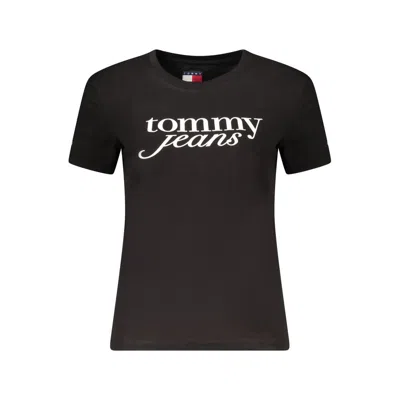 Tommy Hilfiger Cotton Tops & Women's T-shirt In Black