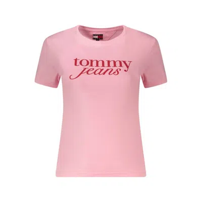Tommy Hilfiger Cotton Tops & Women's T-shirt In Pink