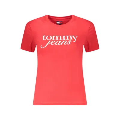 Tommy Hilfiger Cotton Tops & Women's T-shirt In Red