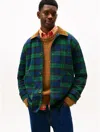 Tommy Hilfiger Cotton Twill Barn Jacket In Green