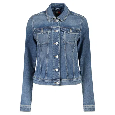 Tommy Hilfiger Cotton Women Women's Jacket In Blue
