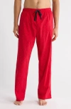 Tommy Hilfiger Flag Print Sleep Pant In Red