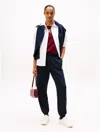 Tommy Hilfiger Crest Logo Fleece Sweatpant In Blue