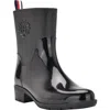 Tommy Hilfiger Crest Rain Boot In Black
