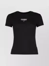 Tommy Hilfiger Tommy Jeans Logo Printed Crewneck T-shirt In Black