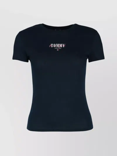 TOMMY HILFIGER CREW NECK SHORT SLEEVES TOP