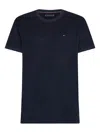 Tommy Hilfiger Crew-neck T-shirt In Blue