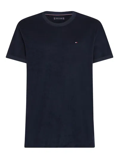 Tommy Hilfiger Crew-neck T-shirt In Blue