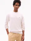 Tommy Hilfiger Crewneck Sweatshirt In Beige Heather