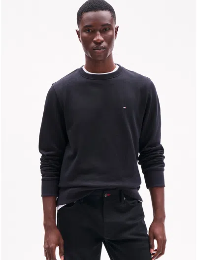 Tommy Hilfiger Crewneck Sweatshirt In Black