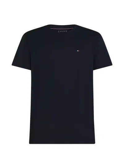 Tommy Hilfiger Crew-neck T-shirt In Blue