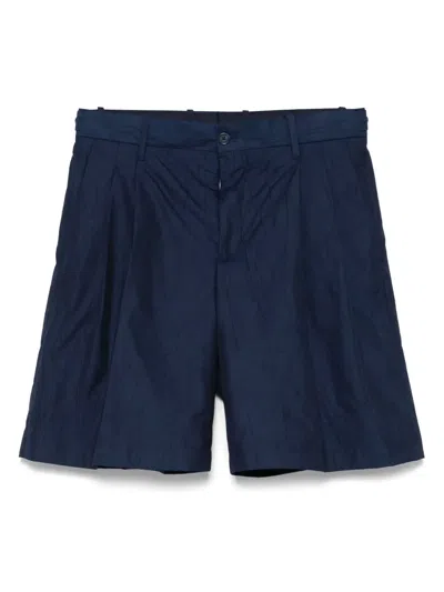 Tommy Hilfiger Crinckled Shorts In Blue