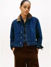 Tommy Hilfiger Cropped Cotton In Blue