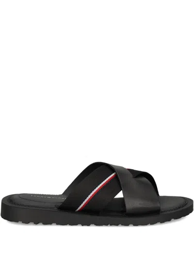 Tommy Hilfiger Cross-strap Slide Sandals