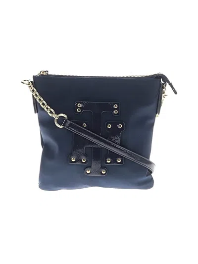 Pre-owned Tommy Hilfiger Crossbody Bag In Blue