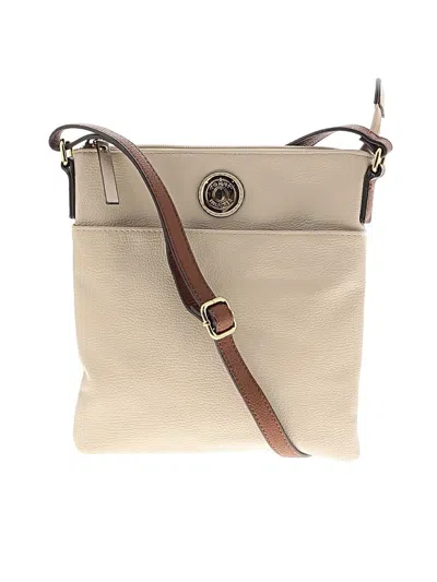 Pre-owned Tommy Hilfiger Crossbody Bag In White