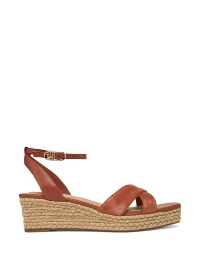 Tommy Hilfiger Espadrilles Mit Wedge-absatz In Brown
