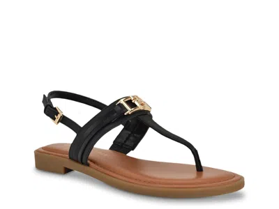Tommy Hilfiger Cruman Slingback Sandal In Animal Print