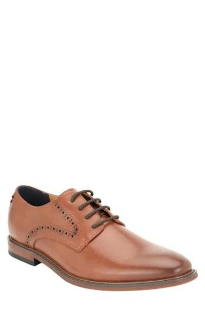 Tommy Hilfiger Culker Faux Leather Plain Toe Derby In Multi
