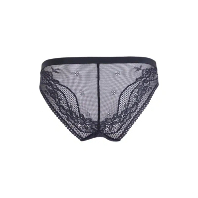 Tommy Hilfiger Lace Briefs In Black