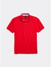Tommy Hilfiger Custom Fit Polo In Apple Red