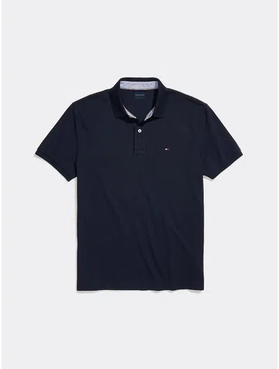Tommy Hilfiger Regular Fit Polo In Sky Captain
