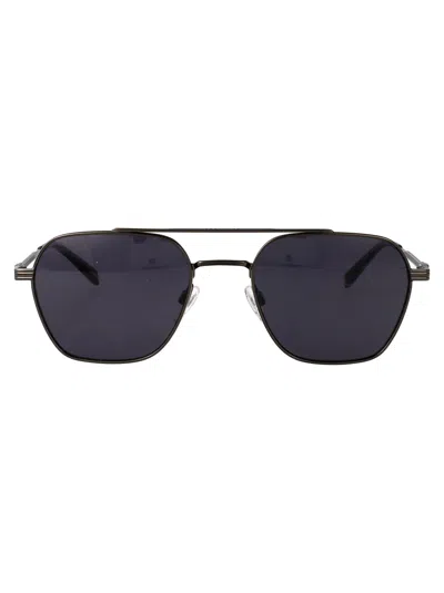 Tommy Hilfiger Dark Ruthenium Black Stainless Steel Sunglasses